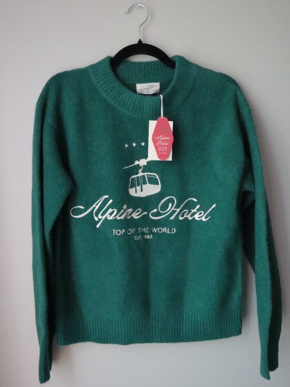 Crewneck Sweater/Pullover Sweater (Knit, Alpine, Skiing)